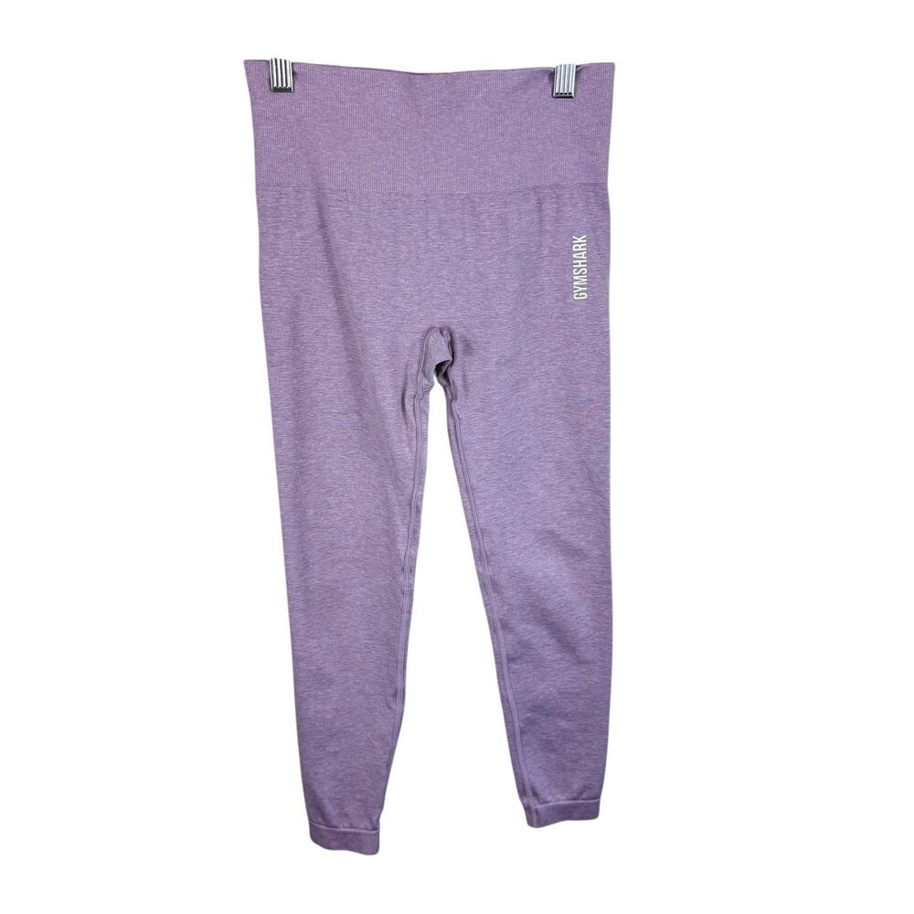 Gymshark Purple Mid Rise Compression Stretchy Activewear Capri Leggings Size XS